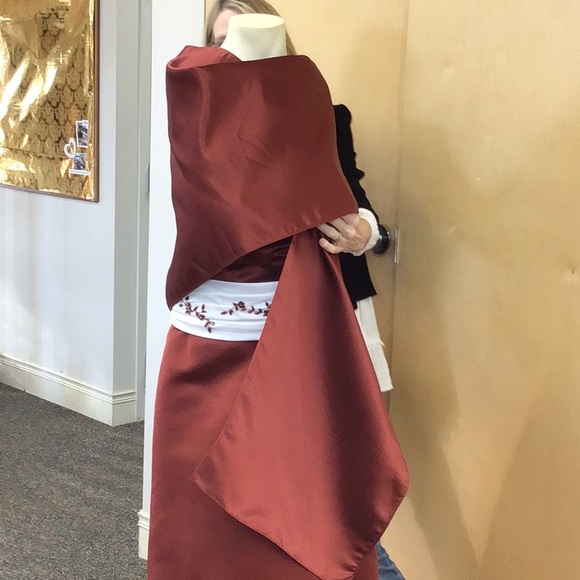 Bill Levkoff formal dress with wrap - Picture 8 of 8